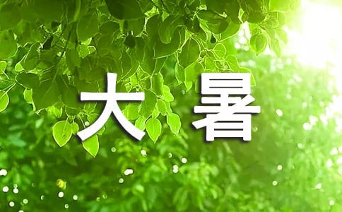 關于今天大暑的說說(精選260句)