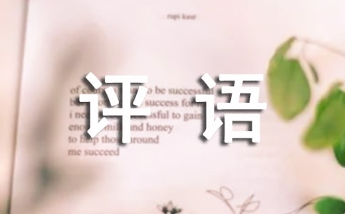輔導(dǎo)員的鑒定評語